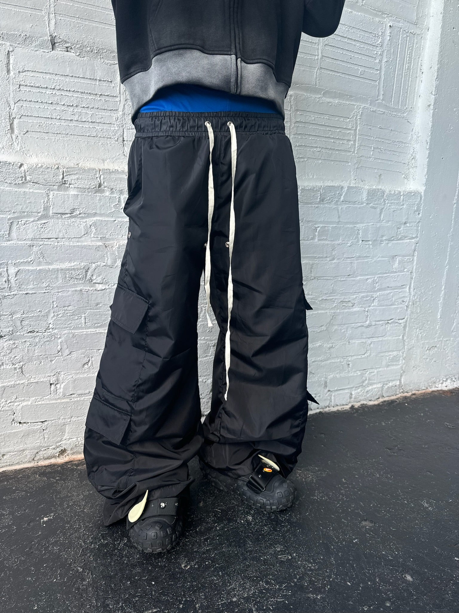 “Liquid Metal” Raver Pants